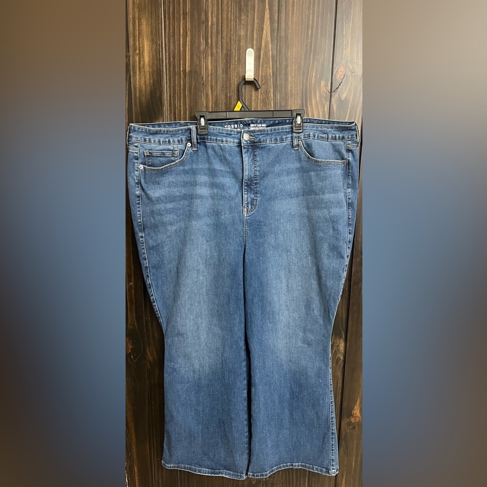 Torrid Trio Fit Slim Boot Limitless Stretch Jeans Denim Women's Sz 28/30S